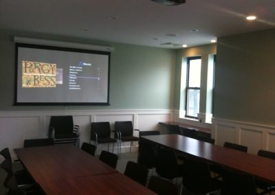 Conference Room with HD large projection screen, Summit, NJ